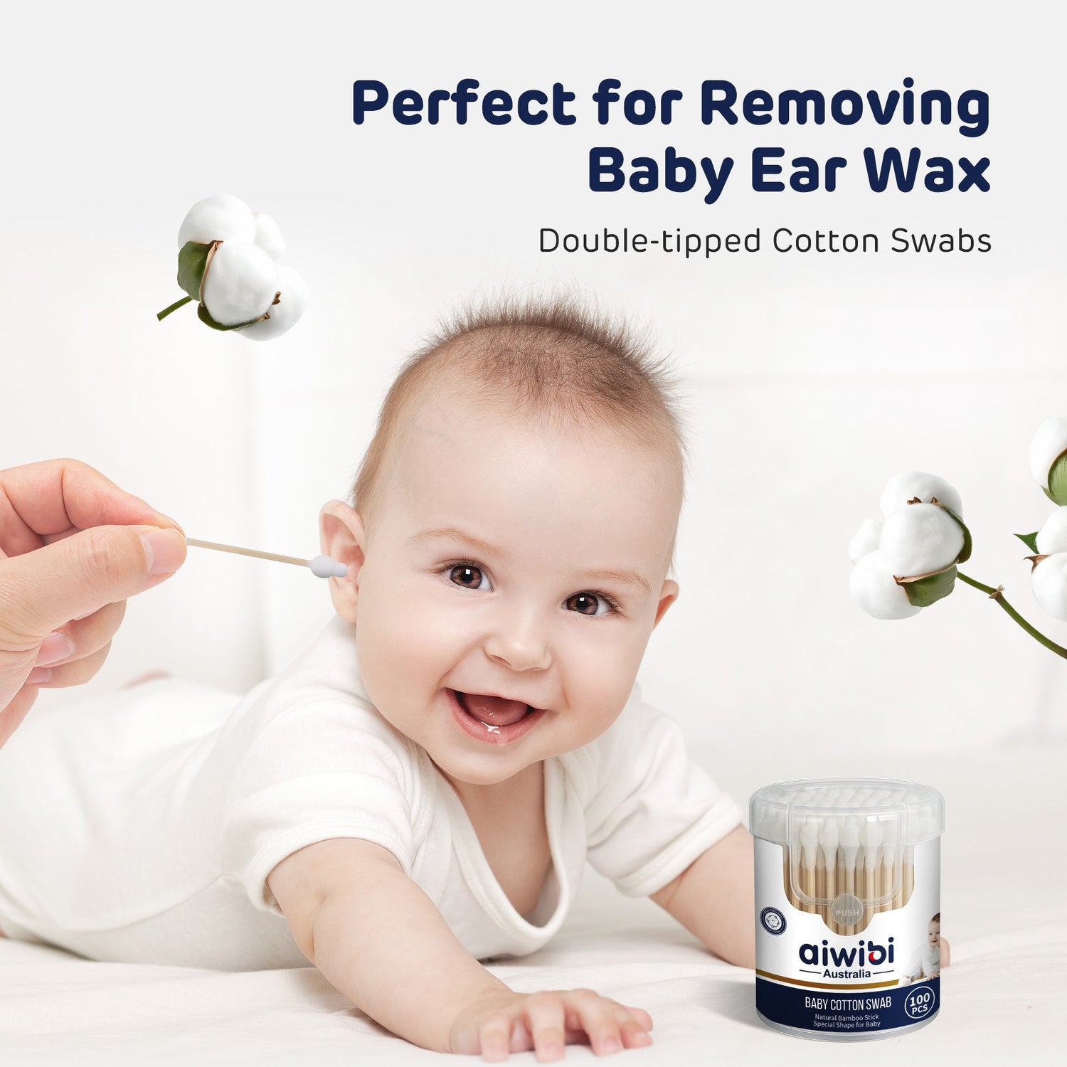 Cotton Swabs(Calabash Shape) 100pcs