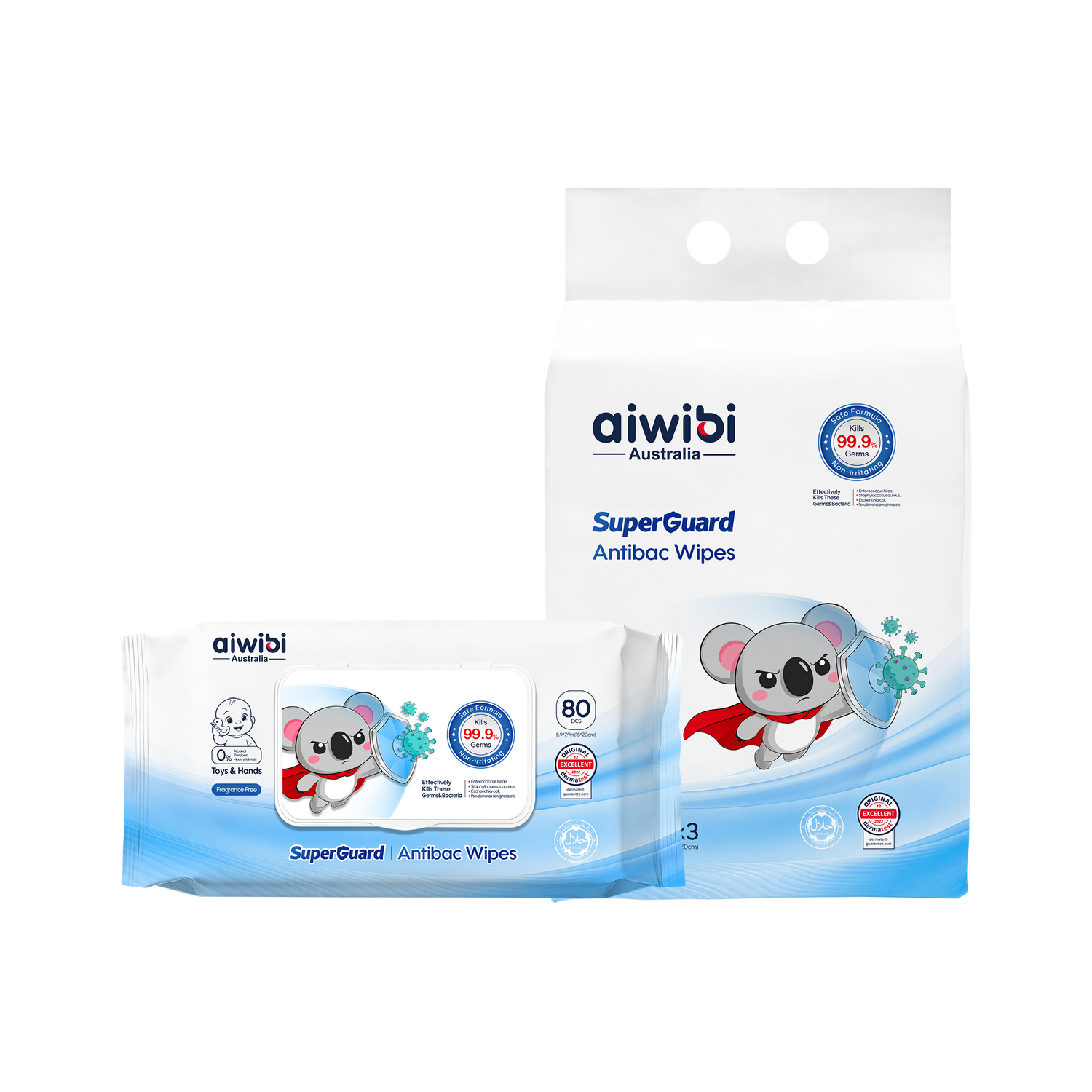 SuperGuard Antibac Wipes